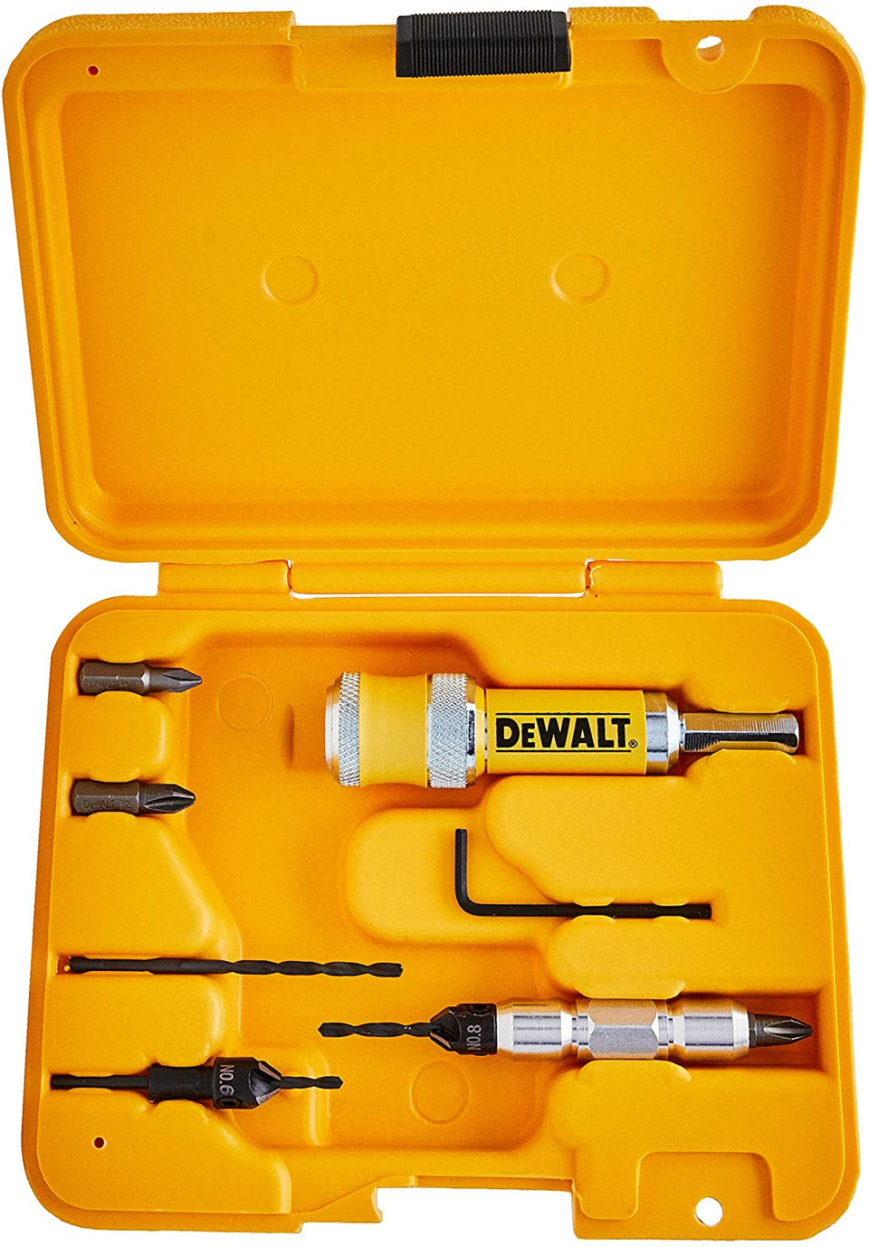 KIT DE FURAR E PARAFUSAR COM 8 PEÇAS DW2730 DEWALT