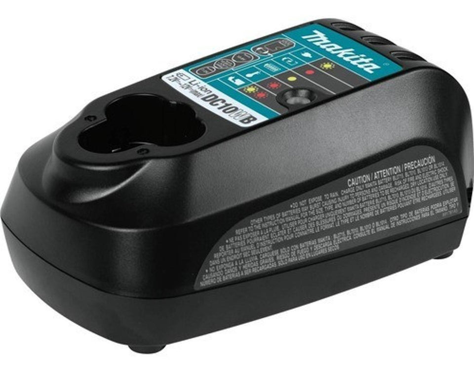 CARREGADOR DE BATERIA 7,2V ATÉ 12V DE ÍONS DE LÍTIO BIVOLT DC10WB MAKITA