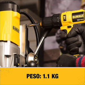PARAFUSADEIRA/FURADEIRA DE IMPACTO 3/8'' 12V MAX ÍON DE LÍTIO DCD716D2 DEWALT