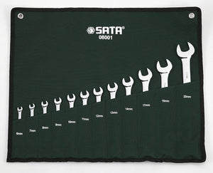 JOGO DE CHAVE COMBINADA SATA 6MM A 22MM COM 12 PEÇAS ST08001SJ