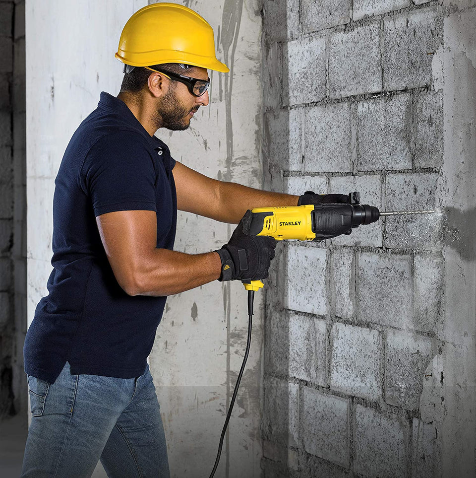 MARTELETE PERFURADOR ROMPEDOR SDS PLUS 800W 2,4J 2KG 220V SHR263K STANLEY