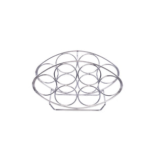 ADEGA OVAL PARA 6 GARRAFAS CROMADA 1126 SCHMITT