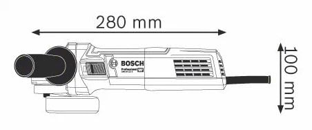 ESMERILHADEIRA ANGULAR 5" GWS 9-125S 900W 06013961E0 220V BOSCH