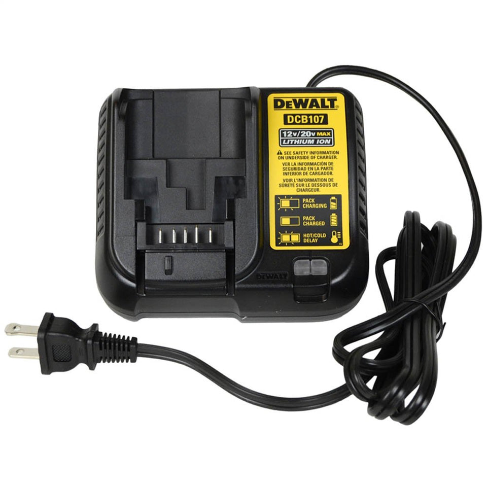 CARREGADOR 12V A 20V MAX BIVOLT DCB107-BR DEWALT