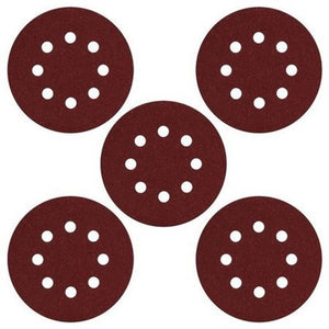 DISCO DE LIXA 125MM PERFURADO COM VELCRO GRÃO 180 738089 MTX