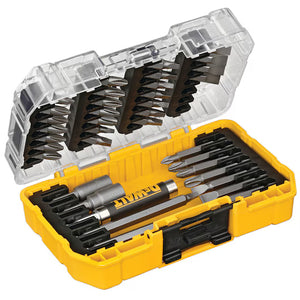 JOGO DE PONTA BITS PARA PARAFUSAR COM 37 PEÇAS DW2163 DEWALT