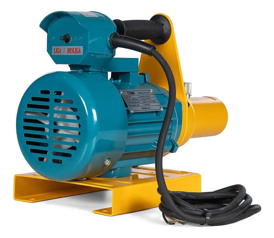 MOTOVIBRADOR 2CV 3600RPM 220/380V TRIFÁSICO COM BASE FIXA 40132104 CSM