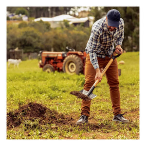 PÁ QUADRADA 464/40 COM CABO 71CM 77464444 TRAMONTINA