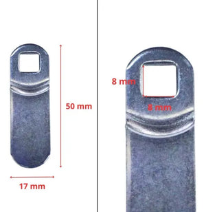 CILINDRO ARTICULADO 5110 CROMADO COM LINGUETA 02511041CR8 PAPAIZ