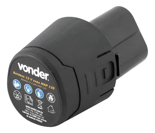 BATERIA 12V ÍONS LÍTIO PARA MAP120/MAP125 9324120001 VONDER