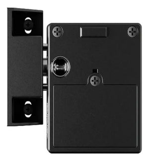 FECHADURA ELETRÔNICA INV.ISÍVEL PPZ-1002 PRETO PAPAIZ