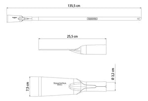 CAVADEIRA RETA COM CABO 77553515 TRAMONTINA