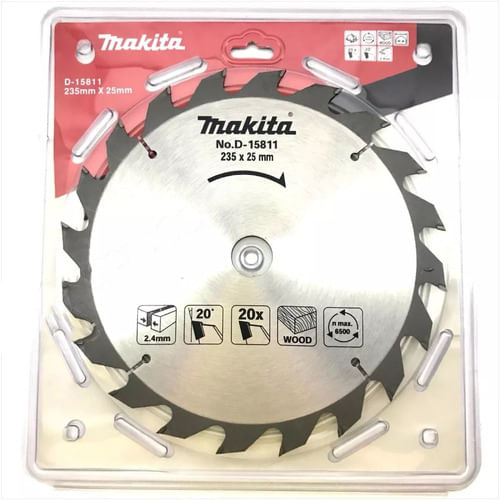 DISCO DE SERRA CIRCULAR 235MM 20 DENTES D-15811 MAKITA