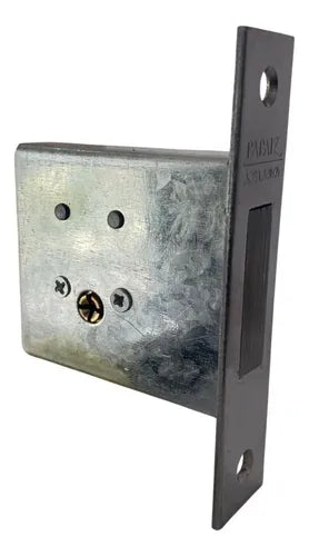 FECHADURA TETRA CHAVE CROMADO 140 R68 SM PAPAIZ