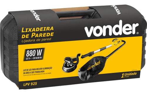 LIXADEIRA DE PAREDE LPV925 COM LED 220V 60.01.925.220 VONDER