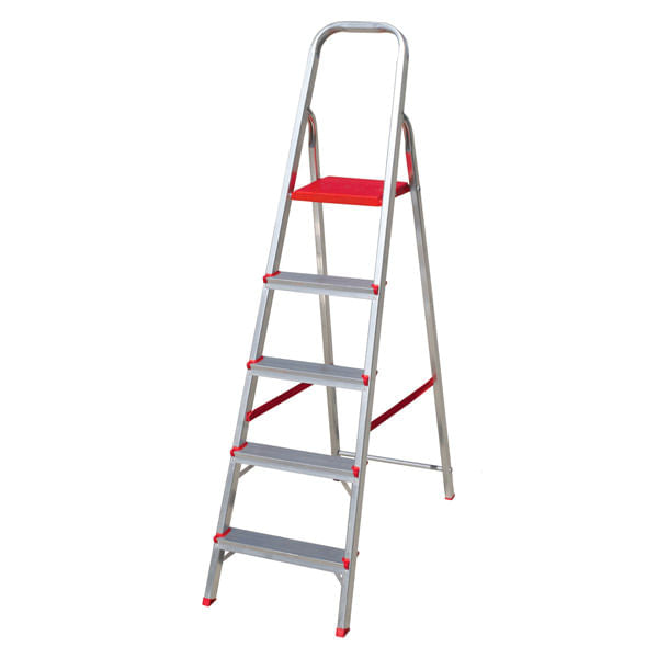 ESCADA EM ALUMÍNIO 5 DEGRAUS ESC0064 BOTAFOGO