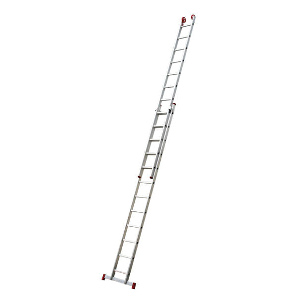 ESCADA EXTENSIVA EM ALUMÍNIO 2X15 DEGRAUS ESC0624GO BOTAFOGO