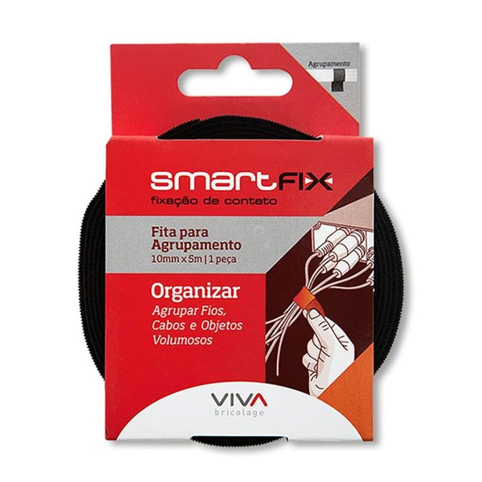 FITA SMARTFIX 10MMX05MT PRETA 5122 BEMFIXA