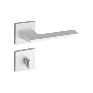 FECHADURA BANHEIRO SARA ROSETA BRANCO TEXTURA 502/90B BRT PADO