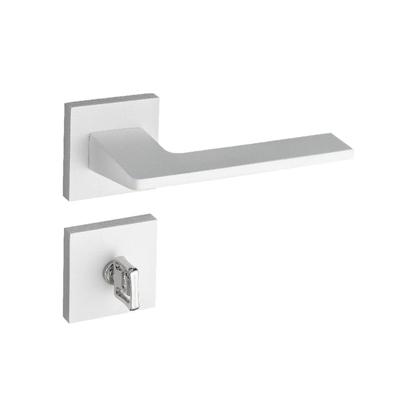 FECHADURA BANHEIRO SARA ROSETA BRANCO TEXTURA 502/90B BRT PADO