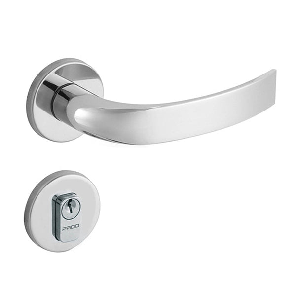 FECHADURA EXTERNA COPA ROSETA CROMADO ACETINADO 962/80E CRA PADO