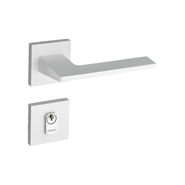 FECHADURA EXTERNA SARA ROSETA BRANCO TEXTURA 502/90E BRT PADO