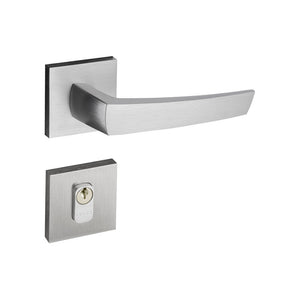 FECHADURA EXTERNA SEATTLE ROSETA CROMADO ACETINADO 115/90E CRA PADO