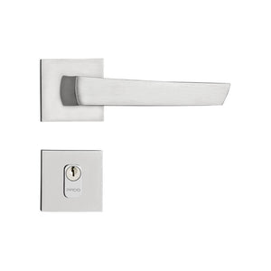 FECHADURA EXTERNA SEATTLE ROSETA CROMADO ACETINADO 115/90E CRA PADO