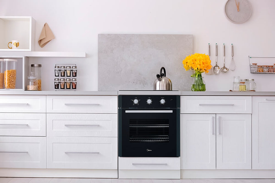 FORNO ELÉTRICO DE EMBUTIR PRETO TSA82 80LT 220V MIDEA