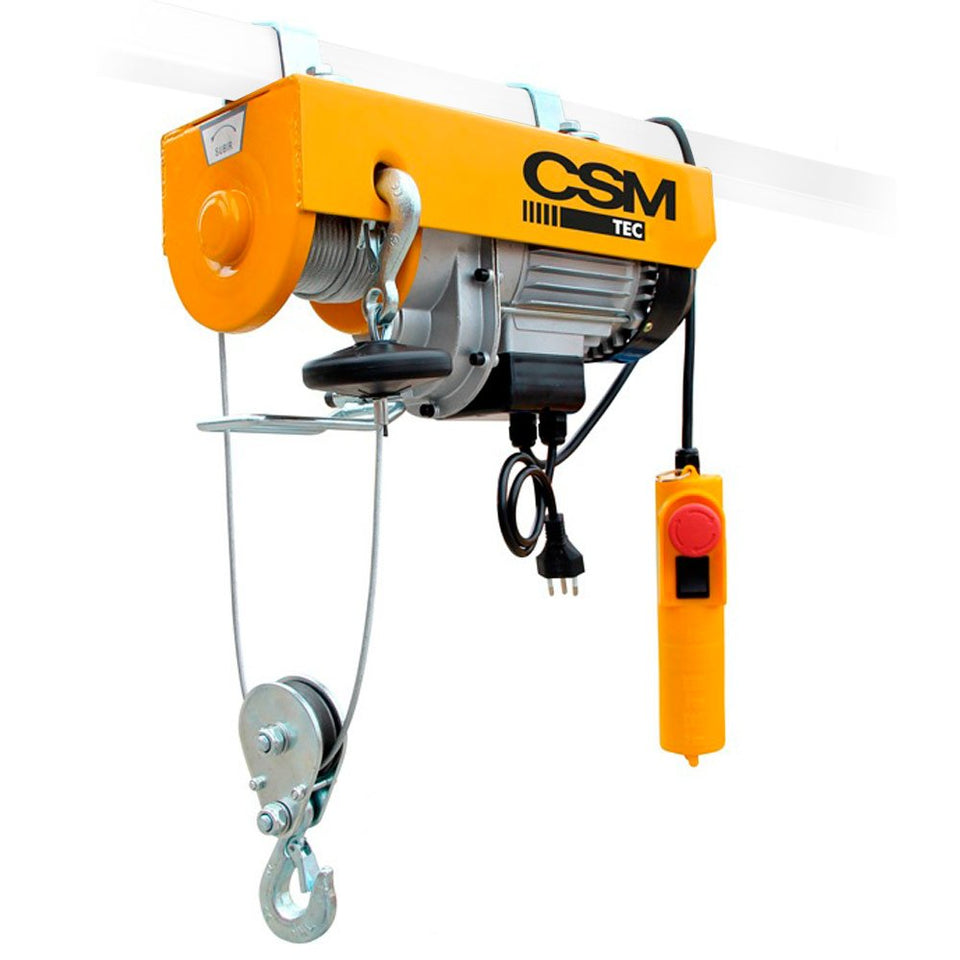 GUINCHO DE COLUNA ELÉTRICO TEC 200KG MONOFÁSICO 220V CSM