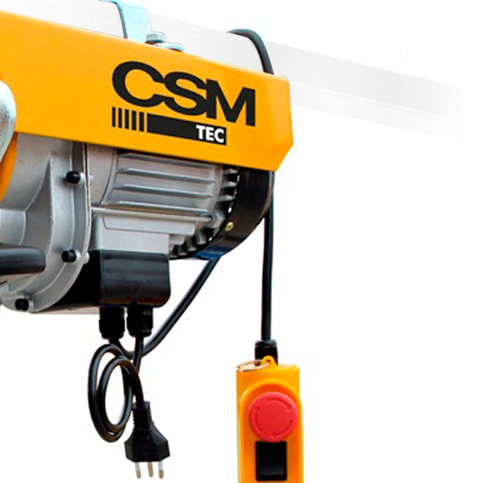 GUINCHO DE COLUNA ELÉTRICO TEC 200KG MONOFÁSICO 220V CSM