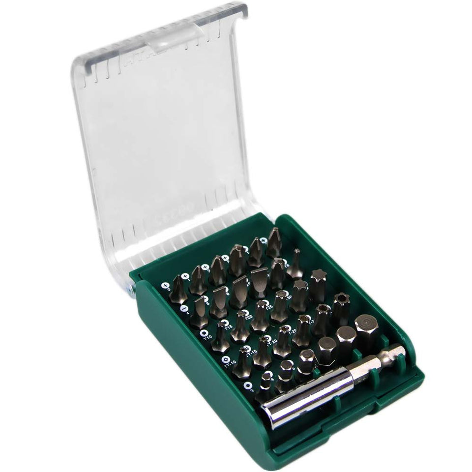 JOGO DE BITS 1/4' COM 31 PEÇAS SATA ST09332SJ