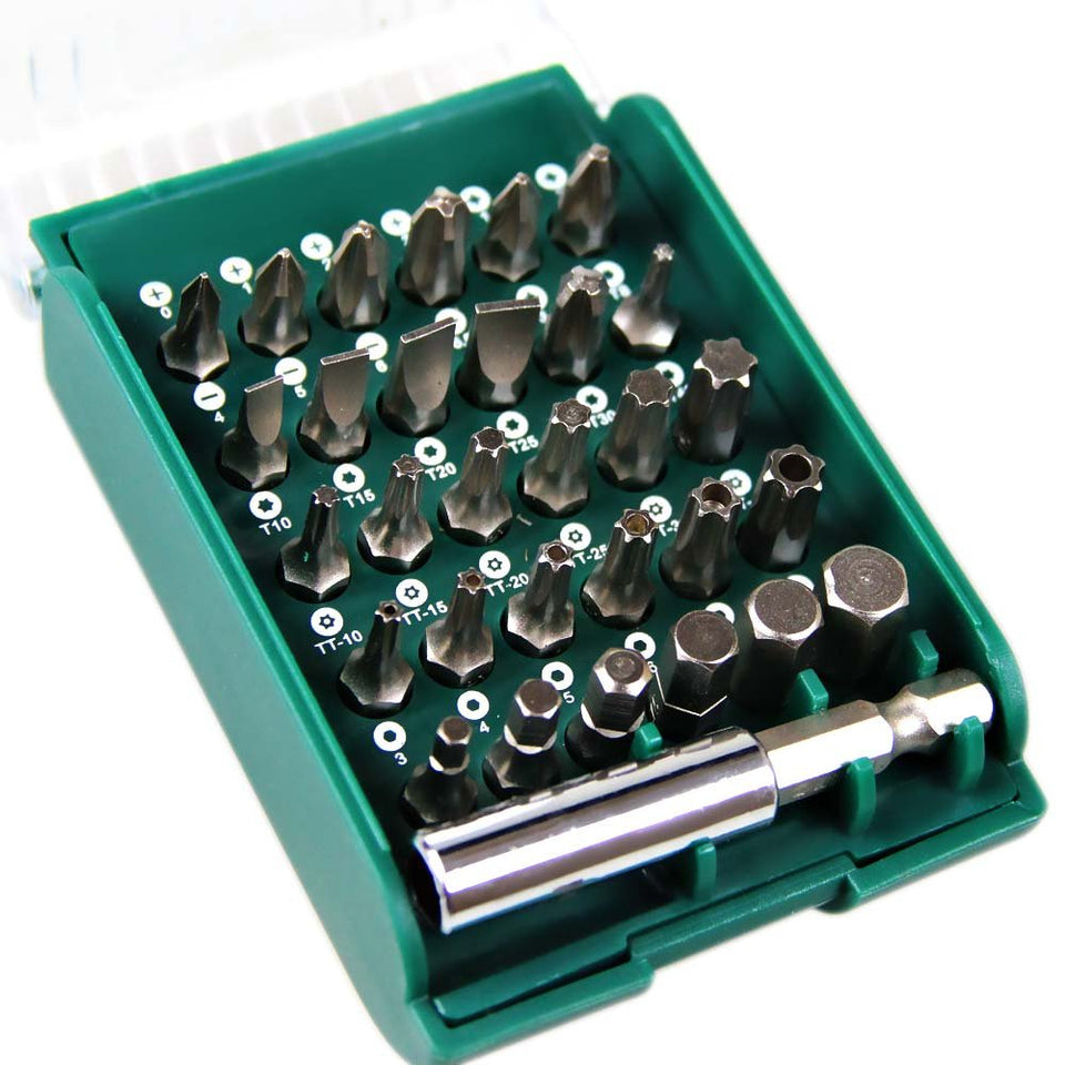 JOGO DE BITS 1/4' COM 31 PEÇAS SATA ST09332SJ