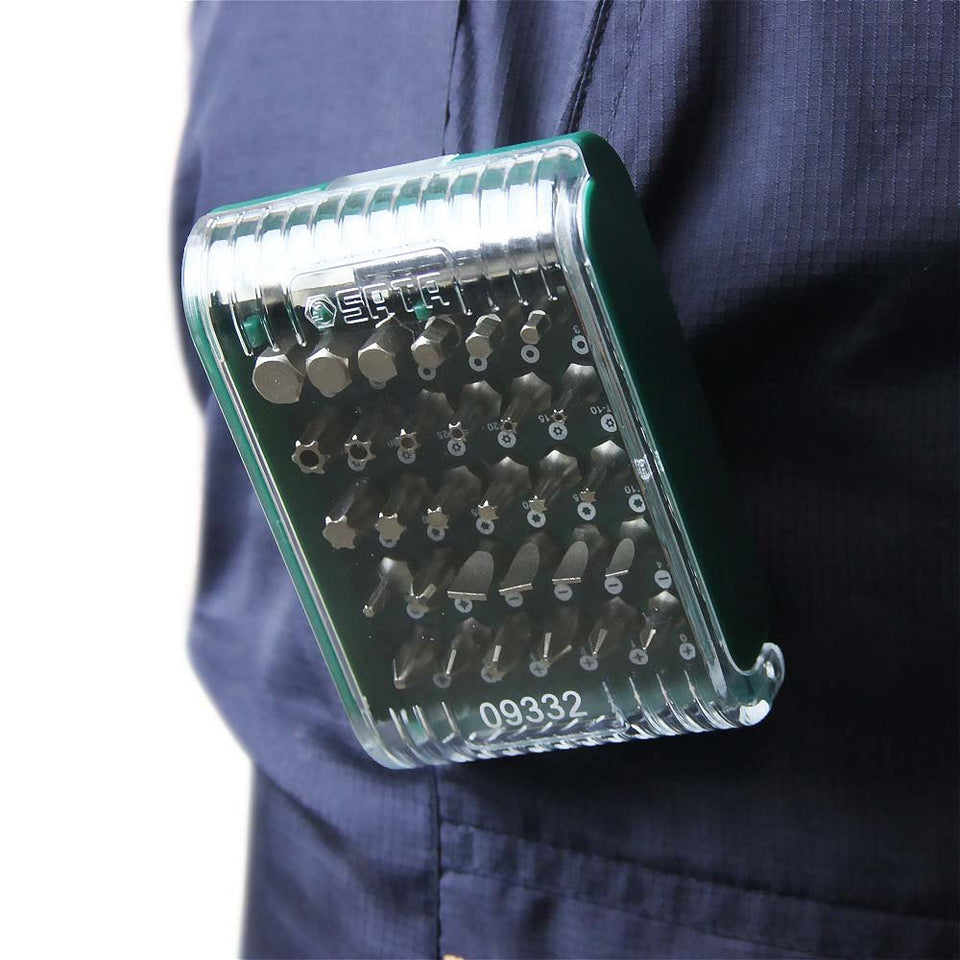 JOGO DE BITS 1/4' COM 31 PEÇAS SATA ST09332SJ