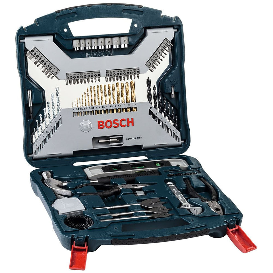 KIT X-LINE PARA PARAFUSAR E PERFURAR COM 103 PEÇAS  2607017395 BOSCH