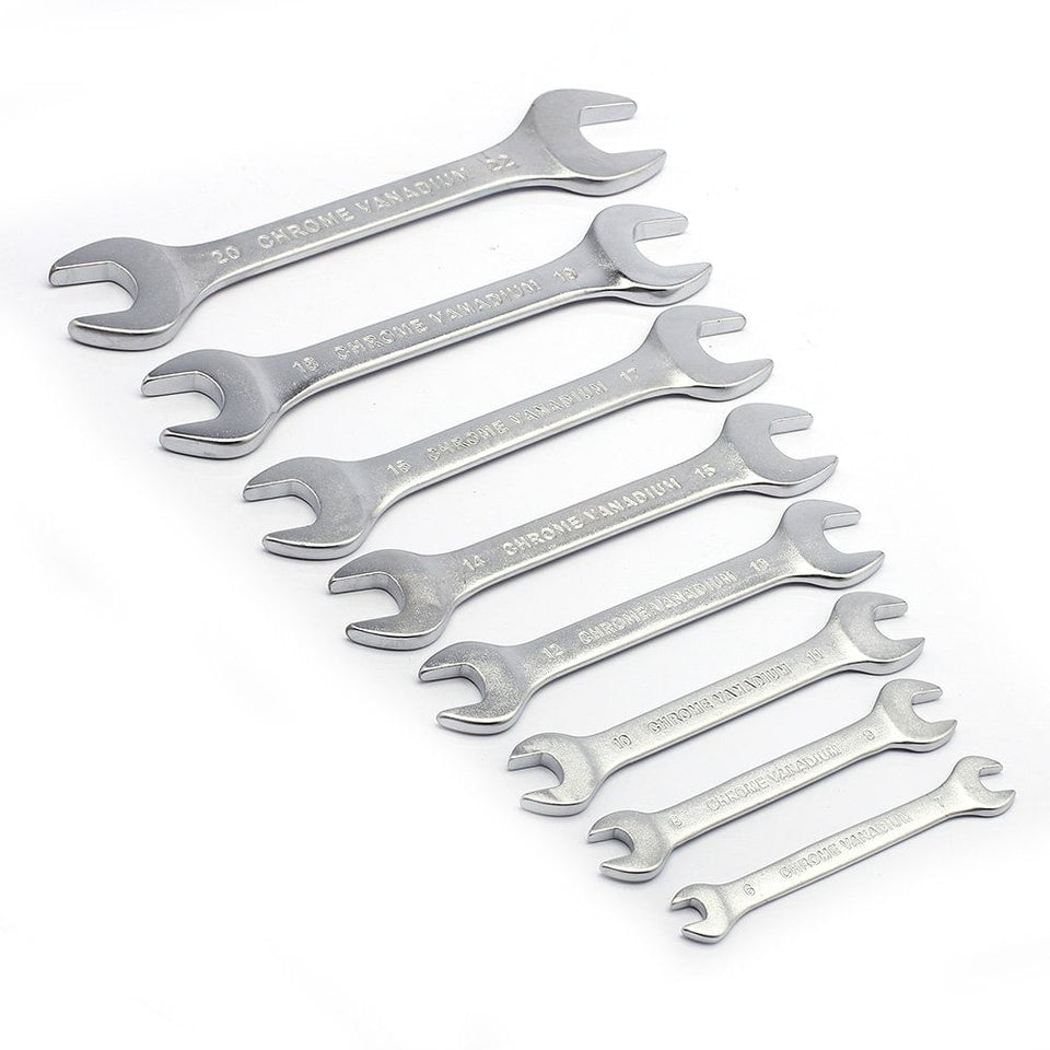 JOGO DE CHAVE FIXA MAYLE DE 6MM A 22MM COM 8 PEÇAS 100402MY