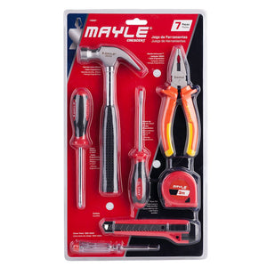 JOGO DE FERRAMENTAS MAYLE COM 7 PEÇAS 110007