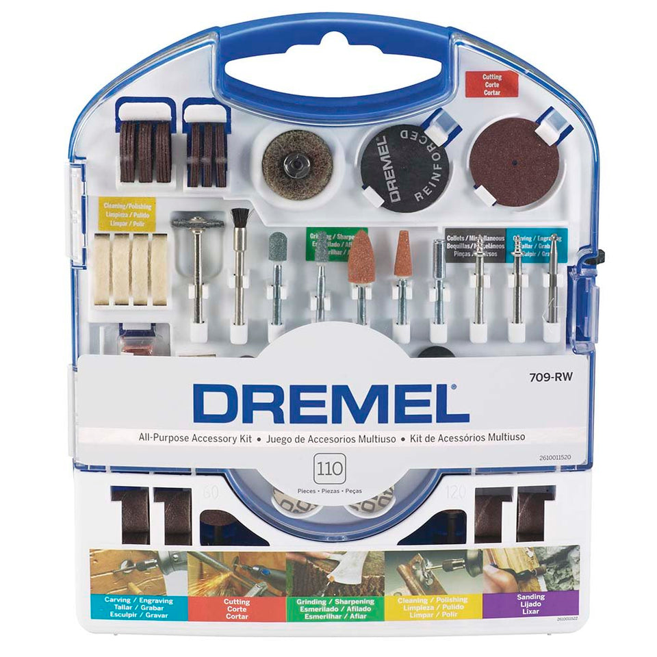 KIT PARA USO GERAL 709-RW2 COM 110 ACESSÓRIOS 26150709AD  DREMEL
