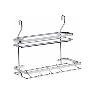 PORTA ROLO DUPLO COM SERRILHA CROMADO 330X285X148 2023 SCHMITT