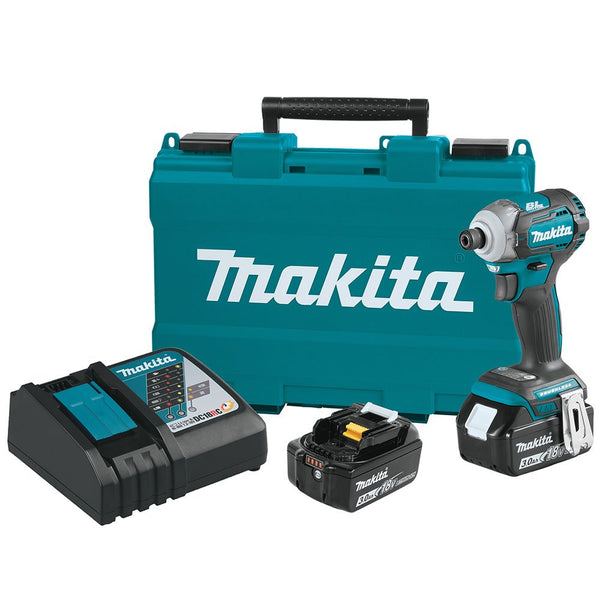 PARAFUSADEIRA DE IMPACTO 18V DTD170RFE COM CARREGADOR 2 BAT. E MALETA MAKITA