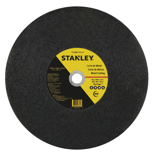DISCO DE CORTE METAL 14X3/32X1" STA8011R-LA STANLEY