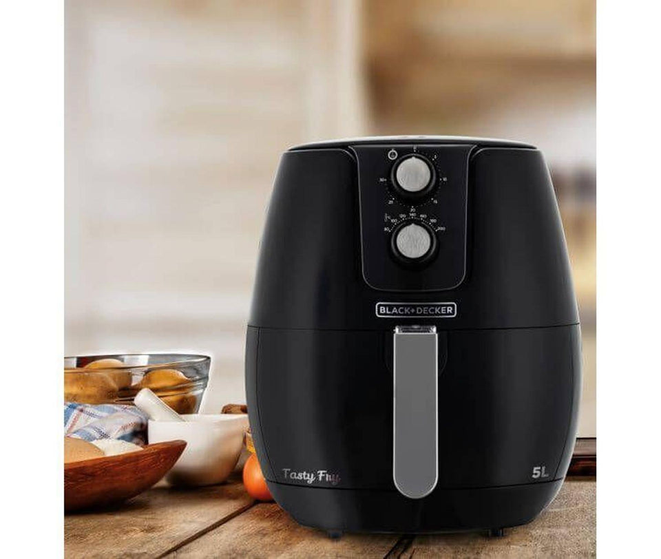 FRITADEIRA SEM ÓLEO AFM5 PRETA 5L 220V BLACK & DECKER