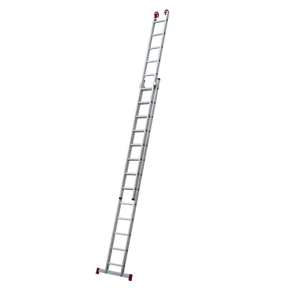 ESCADA EXTENSIVA EM ALUMÍNIO 2X13 DEGRAUS ESC0622GO BOTAFOGO