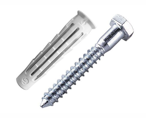 CONJUNTO PARAFUSO COM BUCHA SEXTAVADA 10MM 2 PEÇAS 3729 BEMFIXA