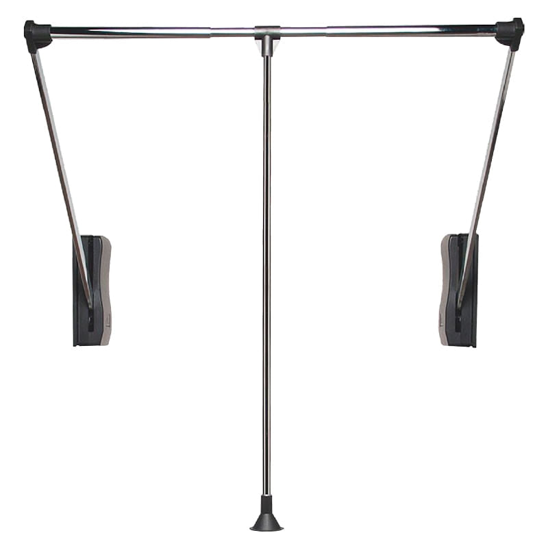 CABIDEIRO EXTENSÍVEL 890/1210 PRETO / CROMADO FGV