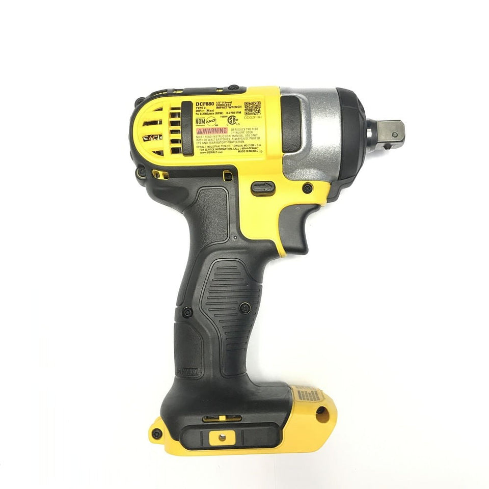 CHAVE DE IMPACTO 1/2" 20V MAX SEM BATERIA E CARREGADOR DCF880B DEWALT