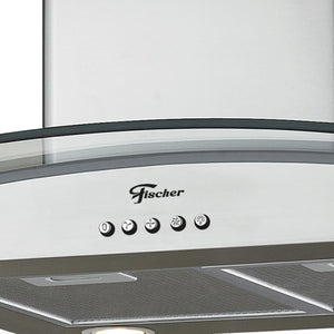 COIFA DE ILHA ISLAND VIDRO 90CM 5455(10174) 220V FISCHER