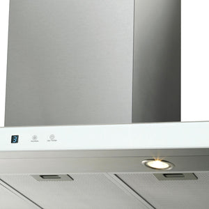 COIFA VIDRO INFINITY BRANCO TOUCH 90CM 22552(22552) 220V FISCHER