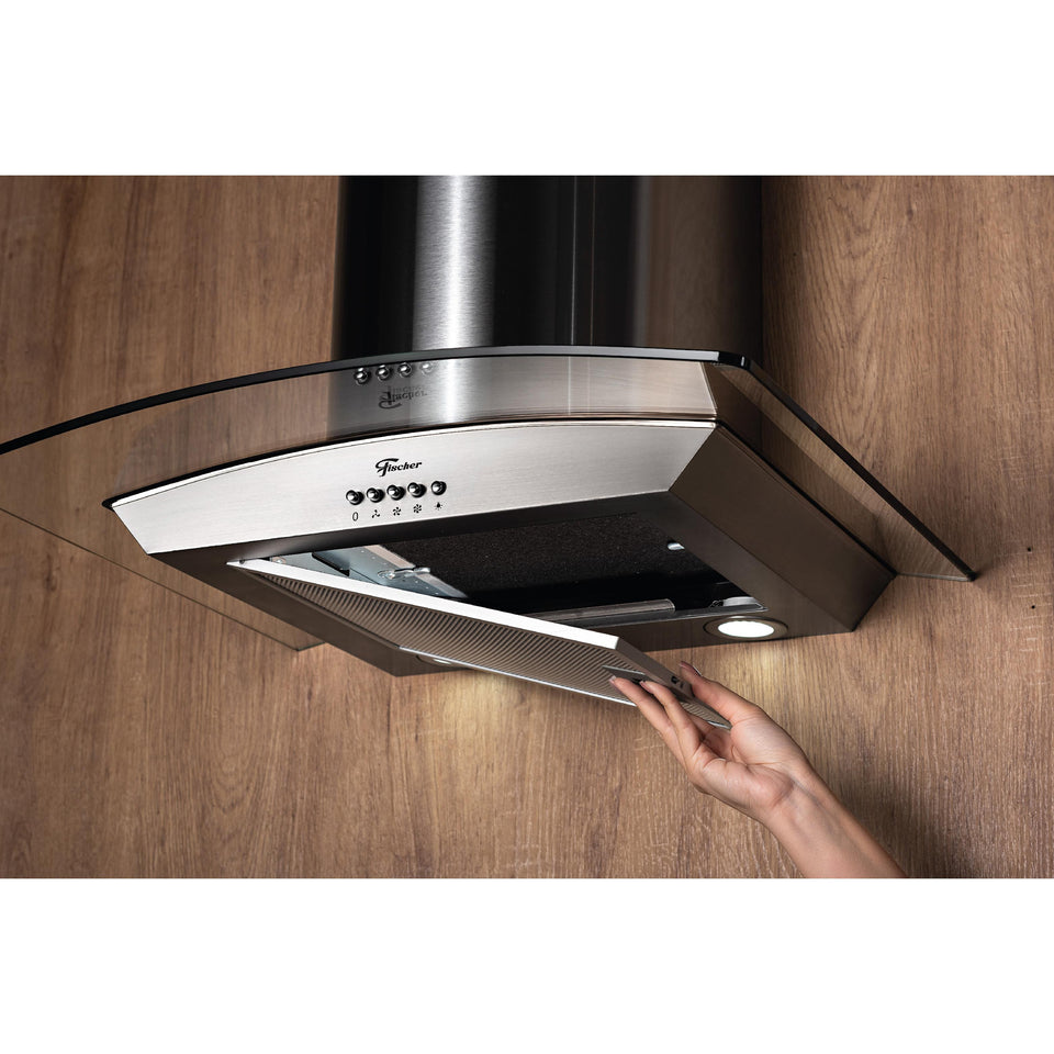 COIFA VIDRO TALENT 60CM 26028(56455) 220V FISCHER