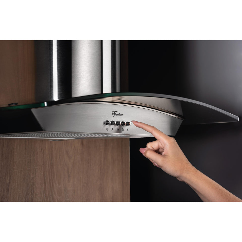 COIFA VIDRO TALENT 60CM 26028(56455) 220V FISCHER